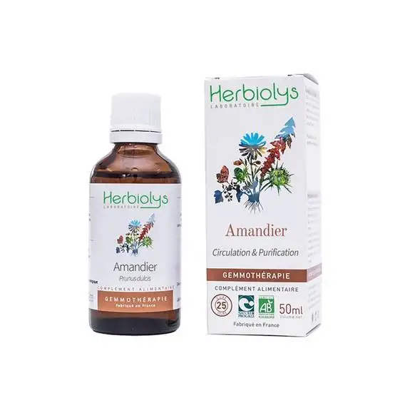 Herbiolys Bourgeons d'Amandier 50 ml Bio