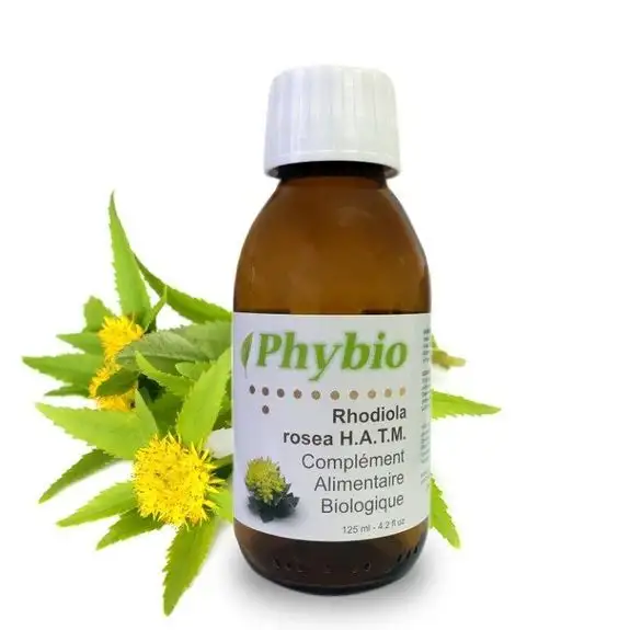 Phybio RHODIOLA ROSEA (rhodiola) BIO H.A.T.M. 125ml