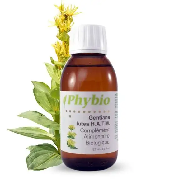 Phybio GENTIANA LUTEA (Gentiane) BIO H.A.T.M. 125ml