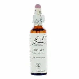 Fleurs de Bach 31 vervain 20 ml