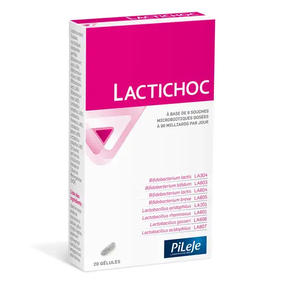 Anti gaspi 01/26 Pileje Lactichoc 20 gélules