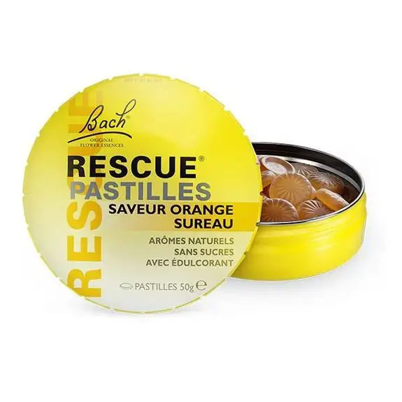 Fleur de Bach Rescue orange pastilles 50 g
