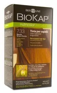 Biokap Coloration Delicato 7.33 blond blé doré 140ml