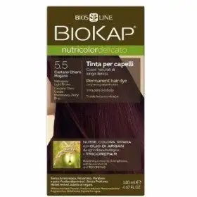 Biokap Coloration Delicato 5.5 chatain clair acajou 140ml