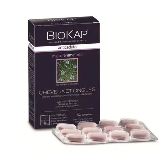 Biokap Anti-chute Complément Femme 60 capsules