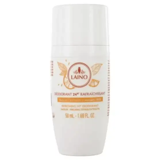 Laino Déodorant Efficacité 24H Extrait d'Agrumes Bio 50 ml
