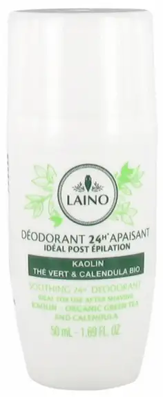 Laino Déodorant Efficacité 24H Extrait de Thé Vert Bio 50 ml