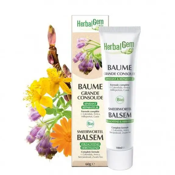 HerbalGem Baume à Lèvres Réparateur Bio 10 ml