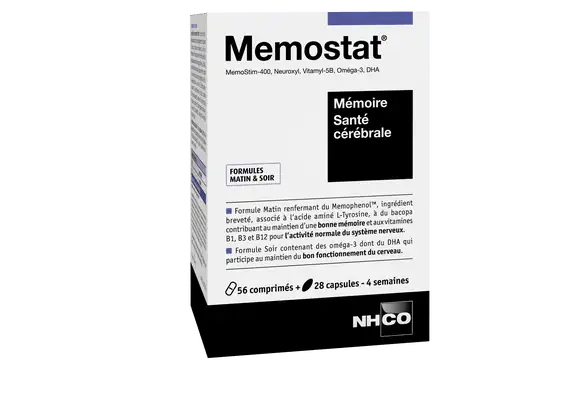 NHCO Memostat formule matin et soir 1 mois