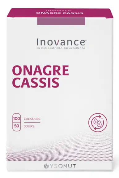 Inovance Onagre Cassis 100 capsules Ysonut
