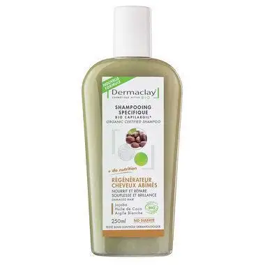 Dermaclay bio shampooing régénérateur cheveux abimés 250ml