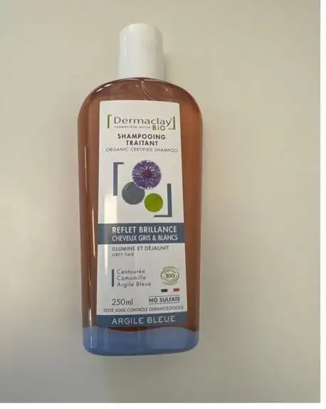 Dermaclay bio Shampooing Reflet et Brillance 250ml