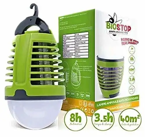 Biostop Lampe anti-insectes