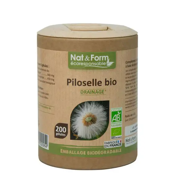 Nat & Form Piloselle bio 200 gélules