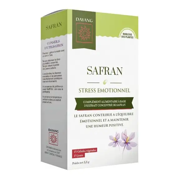 Dayang Safran 15 gélules végétales