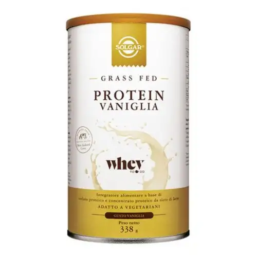 Protéine Vanille Whey Solgar 338g