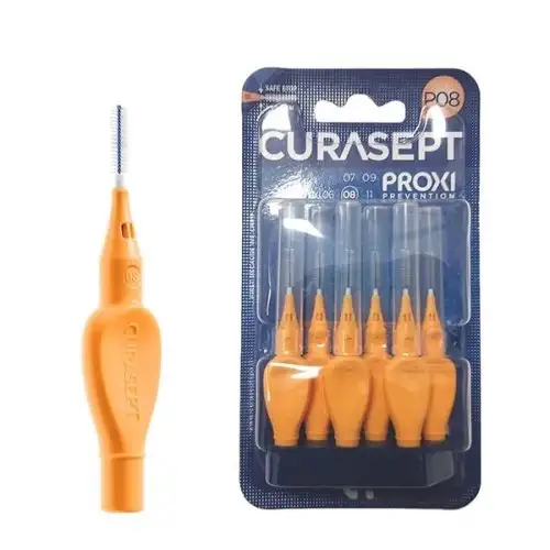 Proxi P08 Orange Clair Curasept 6 cure-pipes