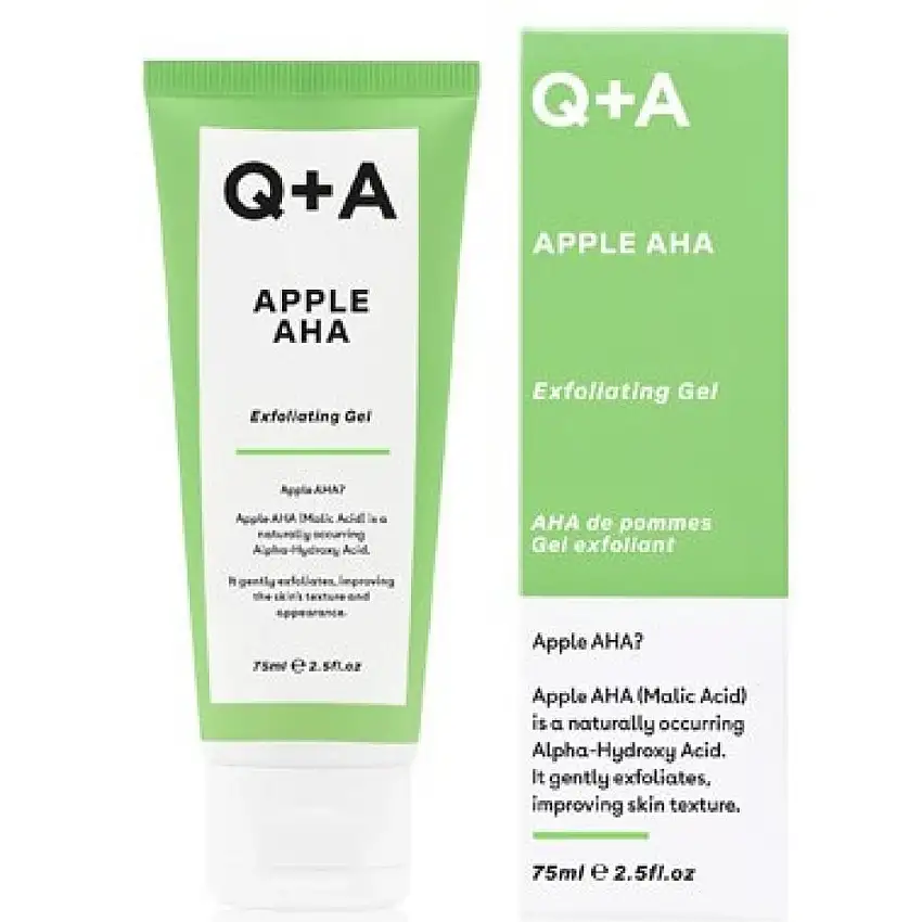 Q + A - Apple AHA Gel exfoliant - 75ml