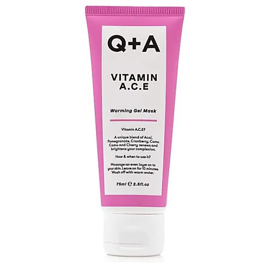 Q + A - Vitamine A.C.E Masque gel chauffant - 75ml