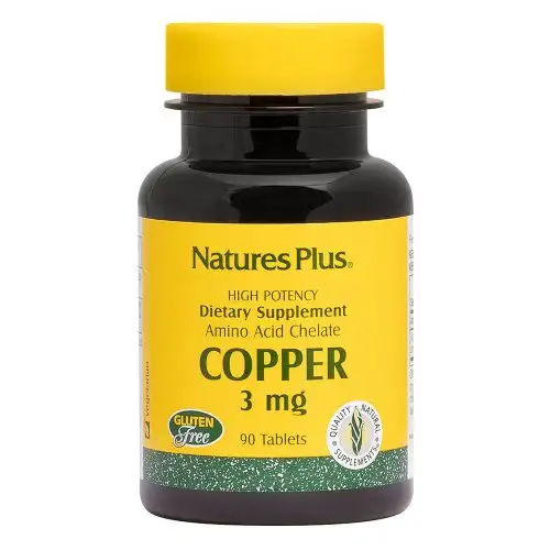 Cuivre 3mg Nature's Plus 90 Comprimés