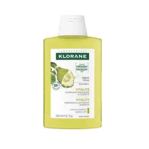 Klorane Shampooing Pulpe de Cèdre 200 ml