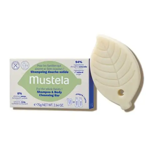 Mustela Shampooing Et Nettoyant Solide 75g