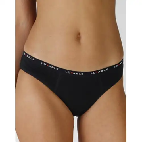 ABUNDANT FLOW BRIEF NOIR TAILLE M LOVABLE