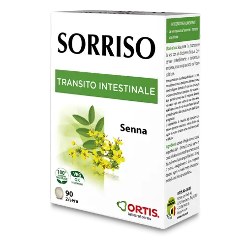 Ortis Sorriso Transit Intestinal 90 Comprimés