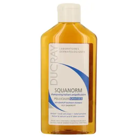 Etats Pelliculaires Squanorm Shampooing Traitant Antipelliculaire - Pellicules Grasses 200 ml