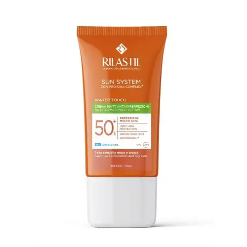 Sun System Water Touch Mat Spf50 + Rilastil 50ml