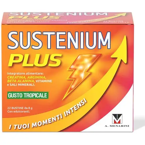 Sustenium Plus Tropicale A.Menarini 22x8g Promo