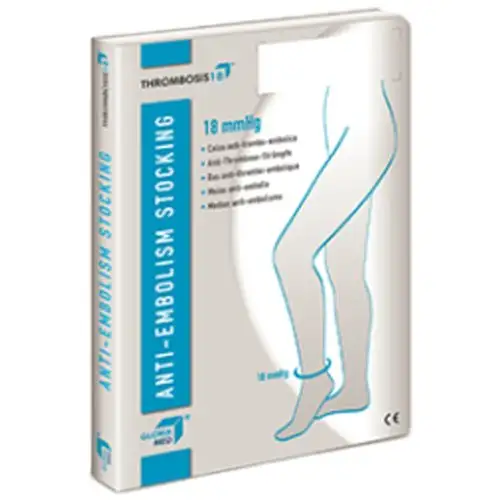 THROMBOSE 18 Monocollant gauche Inspectable Orteil MAX GloriaMed Taille M Régulier