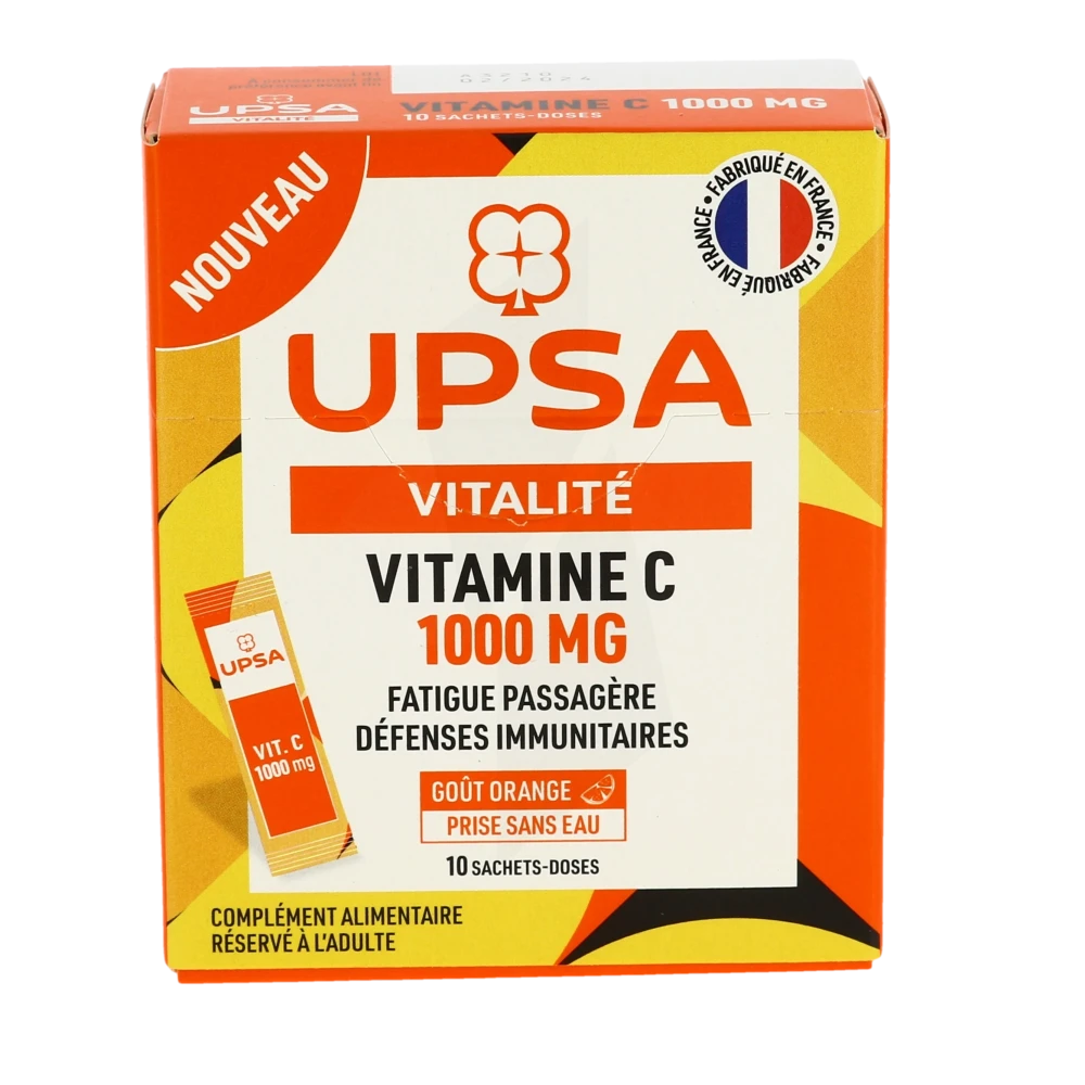 Upsa Vitamine C 1000 Poudre 10 Sachets