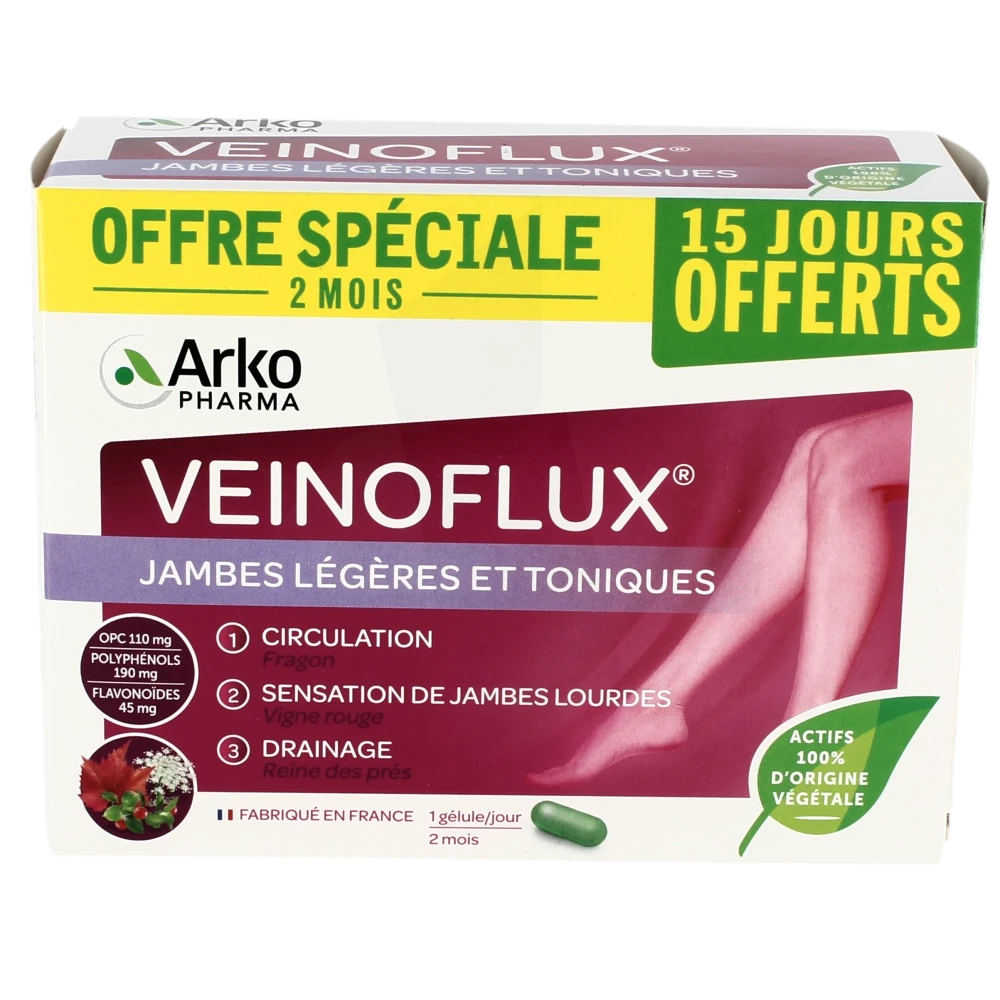 Veinoflux GÉl Circulation Boîte De 60