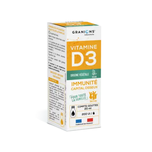 GRANIONS VITAMINE D3 GOUTTES20ML