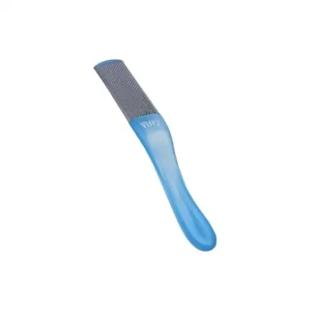 Accessoires Pédicure Râpe Plantaire Tête Inox Bleue